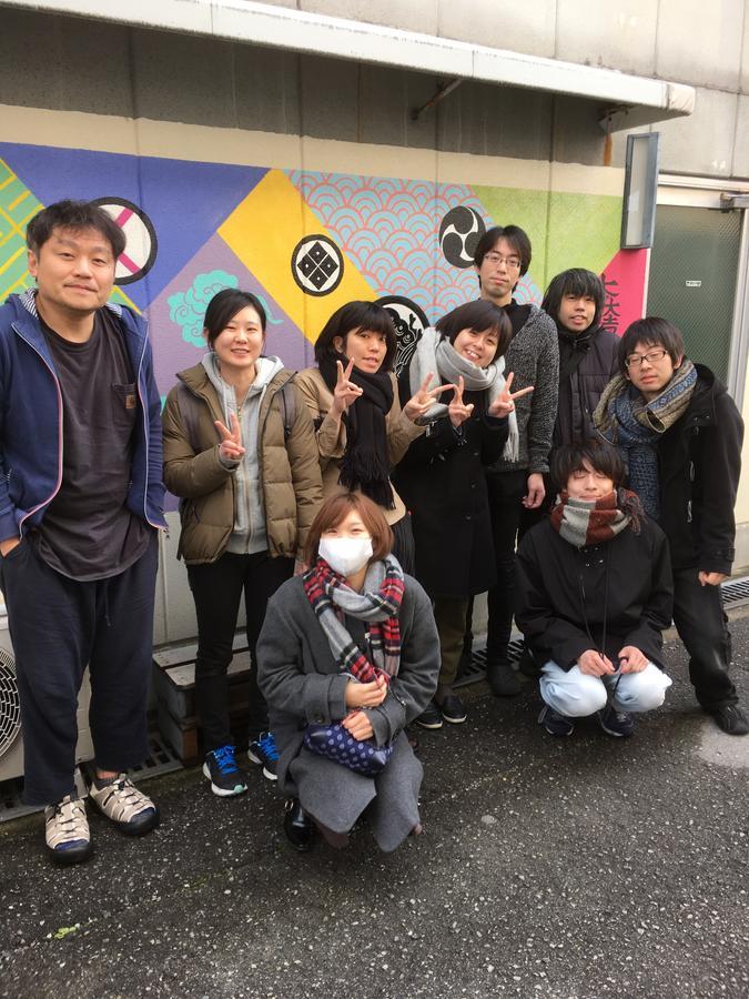 Music Uni Street Backpacker's Hostel Toyonaka Exterior foto